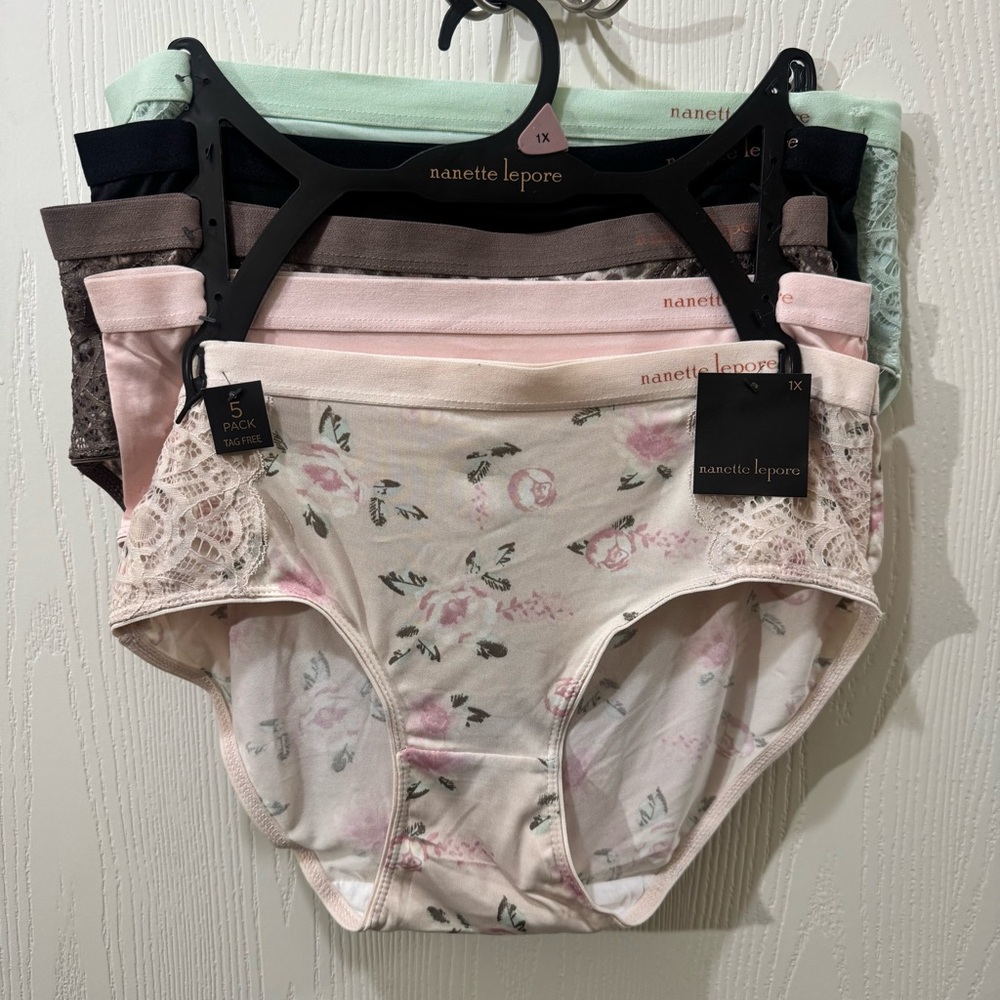 5PK Nanette‎ Lepore panties NEW